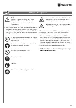 Preview for 65 page of Würth 0510 955 710 Operating Instructions Manual