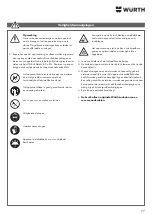 Preview for 77 page of Würth 0510 955 710 Operating Instructions Manual