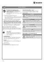 Preview for 100 page of Würth 0510 955 710 Operating Instructions Manual