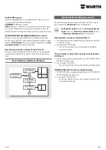 Preview for 155 page of Würth 0510 955 710 Operating Instructions Manual