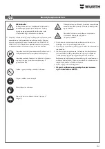 Preview for 161 page of Würth 0510 955 710 Operating Instructions Manual