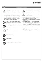 Preview for 233 page of Würth 0510 955 710 Operating Instructions Manual