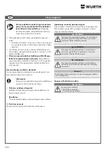 Preview for 256 page of Würth 0510 955 710 Operating Instructions Manual