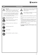 Preview for 257 page of Würth 0510 955 710 Operating Instructions Manual