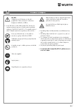 Preview for 269 page of Würth 0510 955 710 Operating Instructions Manual