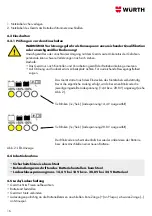 Предварительный просмотр 16 страницы Würth 0510 955 820 Translation Of The Original Operating Instructions