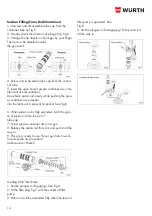 Предварительный просмотр 16 страницы Würth 07005701 Instruction Manual