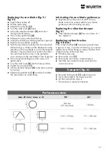 Preview for 17 page of Würth 0701 330 0 Translation Of The Original Operating Instructions