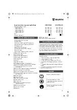 Preview for 29 page of Würth 0701 343 0 Translation Of The Original Operating Instructions