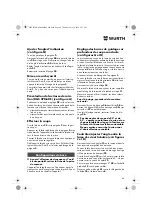 Preview for 40 page of Würth 0701 343 0 Translation Of The Original Operating Instructions