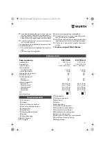 Preview for 81 page of Würth 0701 343 0 Translation Of The Original Operating Instructions