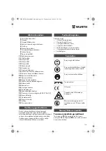 Preview for 116 page of Würth 0701 343 0 Translation Of The Original Operating Instructions