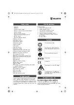 Preview for 144 page of Würth 0701 343 0 Translation Of The Original Operating Instructions