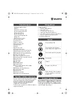 Preview for 171 page of Würth 0701 343 0 Translation Of The Original Operating Instructions