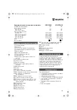 Preview for 180 page of Würth 0701 343 0 Translation Of The Original Operating Instructions