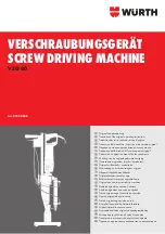 Preview for 1 page of Würth 0702 080 0 Translation Of The Original Operating Instructions