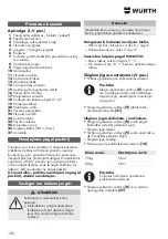 Preview for 106 page of Würth 0702 080 0 Translation Of The Original Operating Instructions