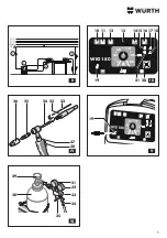 Предварительный просмотр 5 страницы Würth 0702 353 0 Translation Of The Original Operating Instructions