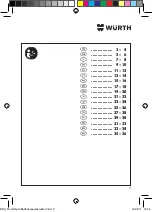 Предварительный просмотр 2 страницы Würth 0704 510 Translation Of The Original Operating Instructions