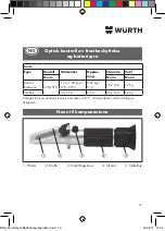 Предварительный просмотр 19 страницы Würth 0704 510 Translation Of The Original Operating Instructions