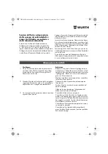 Предварительный просмотр 14 страницы Würth 071455 205 Translation Of The Original Operating Instructions