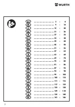 Предварительный просмотр 2 страницы Würth 0715 53 001 Translation Of The Original Operating Instructions