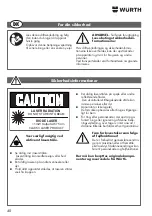 Preview for 40 page of Würth 0715 53 110 Original Operating Instructions