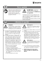 Предварительный просмотр 17 страницы Würth 0715 53 315 Manual