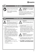 Предварительный просмотр 59 страницы Würth 0715 53 315 Manual