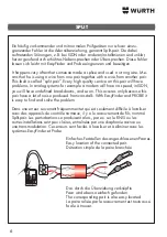 Preview for 6 page of Würth 0715 53 325 Translation Of The Original Operating Instructions