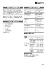 Preview for 105 page of Würth 0715 53 370 Operating Instructions Manual