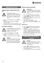 Preview for 116 page of Würth 0715 53 370 Operating Instructions Manual