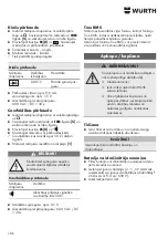 Preview for 186 page of Würth 0715 53 415 Translation Of The Original Operating Instructions