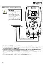 Предварительный просмотр 28 страницы Würth 0715 53 429 Operating Instructions Manual