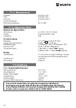 Preview for 36 page of Würth 0715 53 429 Operating Instructions Manual