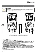 Предварительный просмотр 48 страницы Würth 0715 53 429 Operating Instructions Manual