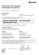 Preview for 56 page of Würth 0715 53 429 Operating Instructions Manual