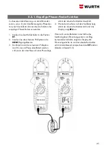 Предварительный просмотр 45 страницы Würth 0715 53 75 Operating Instructions Manual