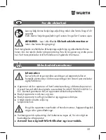 Предварительный просмотр 59 страницы Würth 0715 53 790 Translation Of The Original Operating Instructions