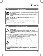 Предварительный просмотр 83 страницы Würth 0715 53 790 Translation Of The Original Operating Instructions