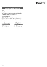 Preview for 14 page of Würth 0715 54 310 Operating Instructions Manual