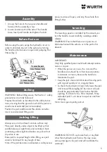 Preview for 5 page of Würth 0715 54 311 Operating Instructions Manual