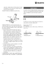 Preview for 22 page of Würth 0715 54 311 Operating Instructions Manual