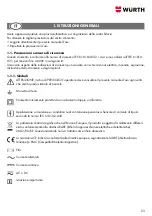 Preview for 23 page of Würth 0715 58 710 Translation Of The Original Operating Instructions