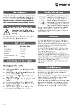 Preview for 10 page of Würth 0715 93 000 Operating Instructions Manual