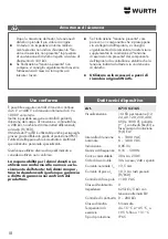 Preview for 18 page of Würth 071553165 Translation Of The Original Operating Instructions