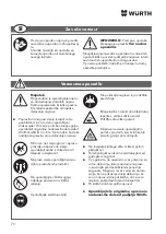 Preview for 75 page of Würth 0772 121 Translation Of The Original Operating Instructions