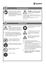 Preview for 84 page of Würth 0772 121 Translation Of The Original Operating Instructions