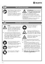 Preview for 14 page of Würth 0772 122 42 Translation Of The Original Operating Instructions