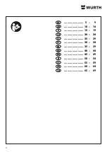 Предварительный просмотр 2 страницы Würth 0827 806 004 Translation Of The Original Operating Instructions